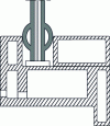 Figure 20 - Rebate in synthetic joinery (PVC)