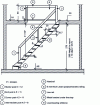 Figure 8 - Wooden miller's ladder for a duplex apartment: ensemble (© ETI)