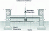 Figure 18 - Crawl space depressurization system with membrane