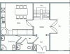 Figure 4 - First floor toilet block layout