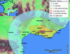 Figure 10 - Isoseismic map of the 1909 Lambesc earthquake (source: SisFrance – BRGM)