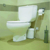 Figure 7 - Separate closet-mounted sanitary drain (source: SFA)