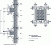 Figure 37 - Corner formwork – Protruding columns, walls with built-in columns (source: SE Peri-system)