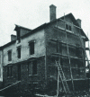 Figure 1 - Gable scaffolding (1920) (source: © ETI)