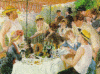 Figure 24 - Renoir: Déjeuner des canotiers, 1881 (129 × 173 cm Phillips Collection, Washington)