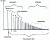 Figure 8 - Schematic sound field distribution in figure 7