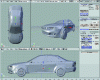 Figure 1 - 3D object modeling for computer-generated images (Blender software)