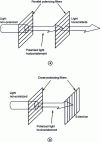 Figure 1 - Principle of polarizing filters