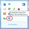 Figure 4 - Codysafe in the taskbar