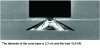 Figure 3 - Side view of a Hertz cone crack in fused silica, produced by a flat punch (after [3], reproduced courtesy of IOP).