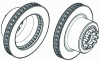 Figure 27 - Offset wheel disc for tramway (doc. Faiveley Transport)