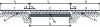 Figure 9 - Isostatic bridge with fixed support on one side