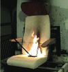 Figure 54 - Seat fire test