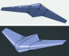 Figure 2 - General 3D appearance of the flying wing