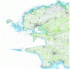 Figure 30 - Finistère coastline map (source: https://www.geoportail.gouv.fr/donnees/carte-littorale)