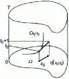 Figure 9 - The characteristic curve  from x0 , t0 for the equation 