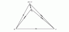 Figure 7 - Determination of Cauchy's formula: case where α is a vertex of the triangle