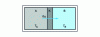 Figure 5 - Isolated system undergoing an internal transformation (heat transfer)