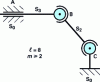 Figure 9 - Closed chain with total degrees of freedom of all links equal to 8