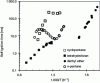 Figure 19 - Autoignition times of n-pentane, cyclopentane, diethyl ether and tetrahydrofuran in RCM (φ = 1.0, normalized to P = 20 atm) (after [81])