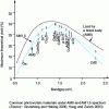 Figure 17 - Theoretical maximum yields for different materials