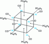 Figure 15 - Representation of the molecule [Ni8 (CO)8 (PC6H5)6]