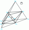 Figure 32 - Representation of the anion [Os10C (CO)24]2- built on the 7-doublet deltahedron