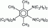 Figure 49 - Representation of 1,2,4 and 3,5,6 hexasubstituted benzene: C6 (CH3)3 {N (C2H5)2}3