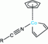 Figure 63 - Representation of the molecule [Co (RCN) (C5H5) (CHCHCHCH)]