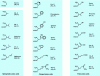 Figure 2 - Developed structures of the twenty natural amino acids