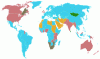 Figure 1 - Different legal systems today