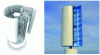 Figure 8 - Sketch and 3D representation of the WindHouse wind turbine after the first stage of simultaneous design.