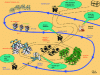 Figure 24 - Playful cartography to schematically illustrate the TRIZ approach