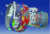 Figure 1 - Numerical model of the CFM56-7 engine (doc. SNECMA, SAFRAN Group)