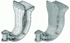 Figure 32 - 3D volume meshing using the domain decomposition method from a CAD model in STL format