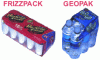 Figure 30 - Frizzpack and Geopak packaging (source CERMEX group SIDEL)