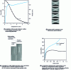 Figure 3 - Striction example for polycarbonate PC and polyamide 66 PA 66