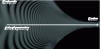 Figure 3 - Birefringence pattern on a transparent die (polystyrene flow rate 0.25 cm3/s) [12].