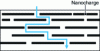 Figure 20 - Representation of the tortuous path of the scatterer in the nanocomposite