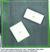 Figure 21 - Example of an image acquired and analyzed by a vision system