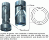 Figure 16 - Cardioid distribution channel and weld line (doc. ETA Kunstofftechnologie GmbH)