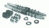 Figure 10 - Screw sections and splined shafts (from Clextral documentation)