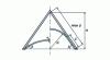 Figure 31 - Geometric deformation model in a conical mold