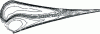 Figure 20 - Two-dimensional calculation of flow between calender cylinders. Visualization of flow lines [5]