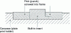 Figure 11 - Creating a flush-mounted connection