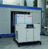 Figure 30 - Nitrogen generator coupled with a compressor. Floxal model (doc. Air Liquide)