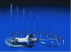 Figure 33 - Gas injectors (doc. Wittmann-Battenfeld)