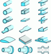 Figure 18 - 3D braided preforms