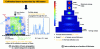 Figure 23 - Simulation of beam propagation
in a semi-transparent composite and thickness-dependent laser scattering