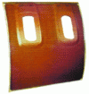 Figure 3 - Aircraft interior part in fiberglass fabric composite in phenolic resin